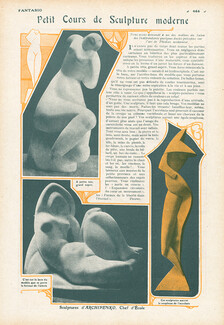 Archipenko 1920 Cours de Sculpture Moderne
