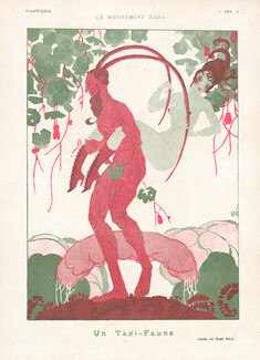 Le Mouvement Dada — Un Taxi-Faune, 1920 - René Max Faun