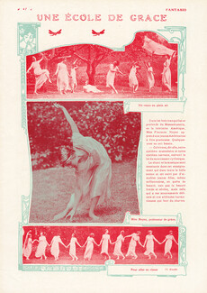 Florence Noyes 1913 Une école de grâce, A school of grace