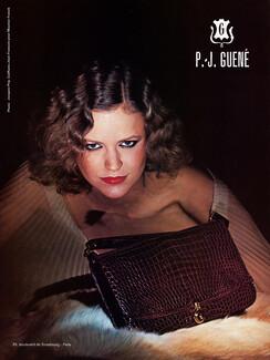 P. J. Guené (Handbags) 1977 Photo Jacques Peg