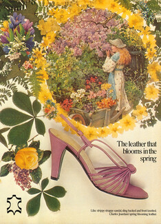 Charles Jourdan 1976 Lilac Sandal