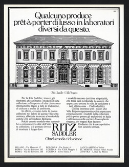 Ritz Saddler 1981 Villa Impero