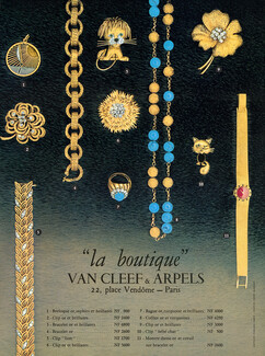 Van Cleef & Arpels 1962 La Boutique Clips Bracelet, Photos Henri Glaeser