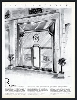 René Boivin (High Jewelry) 1984 Store, 12 rue de la Paix