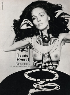Louis Féraud 1971 Bijoux Fried Frères