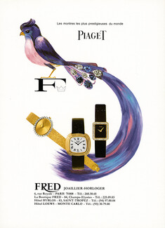 Fred & Piaget (Watches) 1977 Bird