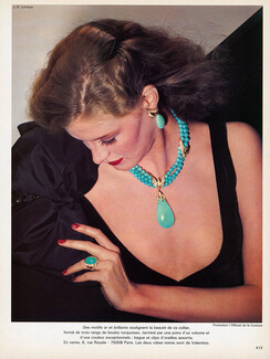 Fred (High Jewelry) 1980 Or et Turquoises, Photo Lorrieux