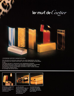 Cartier 1978 Lighters (italian)