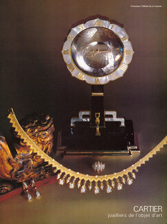 Cartier — Joailliers de l'objet d'art 1980 Pendules Mystérieuses et Parures, Art Déco, Photo J-P. Trosset