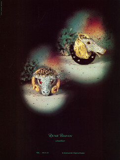 René Boivin (High Jewelry) 1978 Animal Clips, Photo Jacques Bernard