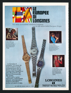 Longines (Watches) 1975 Europe