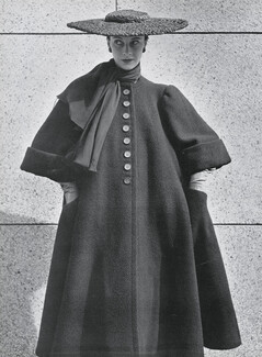 Balenciaga 1951 Winter Coat, Hat