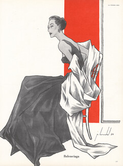 Balenciaga 1954 Pierre Louchel