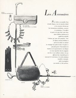 Les Accessoires 1951 Pierrette Hautefeuille, Henry a la Pensée, Jad, Duc