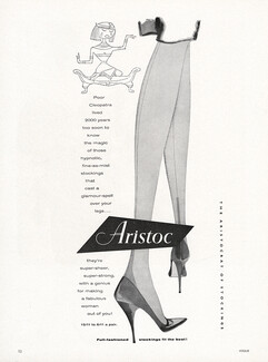 Aristoc (Hosiery, Stockings) 1958 Cleopatra