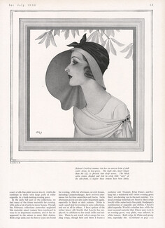 Caroline Reboux 1930 Dynevor Rhys