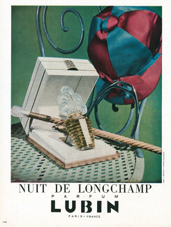 Lubin (Perfumes) 1948 Nuit de Longchamp Jockey Hat Elshoud