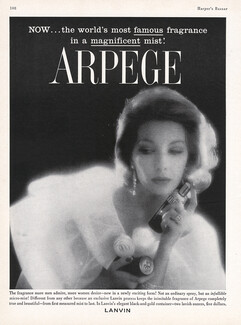 Lanvin (Perfumes) 1959 Arpège Magnificent Mist