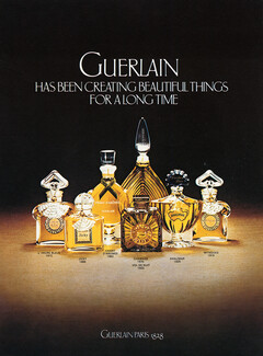Guerlain (Cosmetics) 1975 L'Heure Bleue, Jicky, Shalimar, Mitsouko...