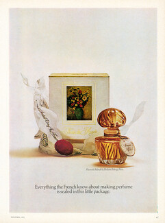 Parfums Fabergé 1972 Fleurs du Monde