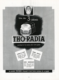 Tho-Radia (Cosmetics) 1949 Crèmes