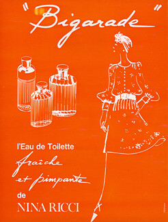 Nina Ricci (Perfumes) 1972 Bigarade (opposite version)