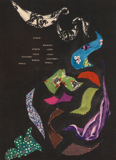 Tissus pour les beaux jours (2), 1947 - Lesur, Staron, Moreau, Colcombet, Bianchini Férier, Demachy