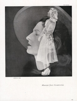 Christian Dior 1947 Mrs Jean Charpentier, Photo Meerson