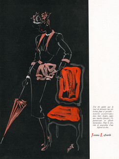 Jeanne Lafaurie 1947 Fernando Bosc