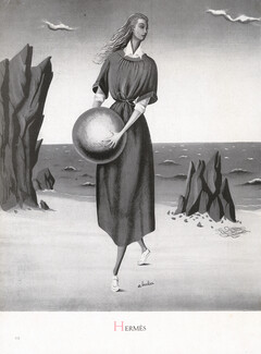 Hermès 1948 Beachwear, André Barlier