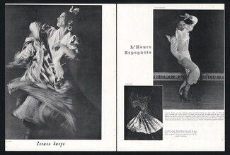Carmen Amaya 1948 L'Heure Espagnole, Spanish Dance, Flamenco, Gitane, Photo Crespi