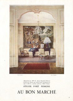 Au Bon Marché 1948 Atelier Pomone, Créations Albert Guénot