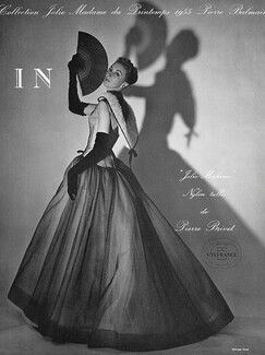 Pierre Balmain 1955 Pierre Brivet, Collection Jolie Madame, Photo Georges Saad