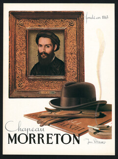 Morreton 1944 Hat & Gloves for Men, Jean Desnos