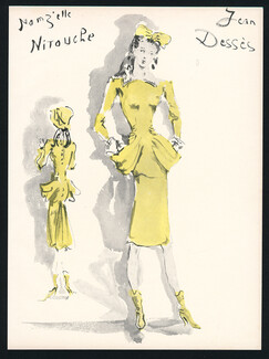 Jean Dessès 1944 Ce soir on Joue... Mamz'elle Nitouche, Christian Bérard