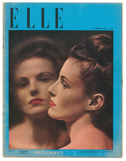 ELLE N°12 du 6 Février 1946 Santé Beauté