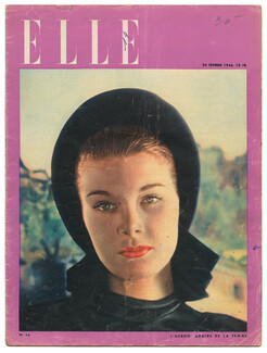 ELLE N°14 du 20 Février 1946 Madame Suzy Maud et Nano