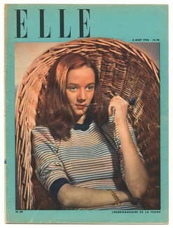 ELLE N°38 du 6 Août 1946 Niki de Saint-Phalle Gérard Philippe