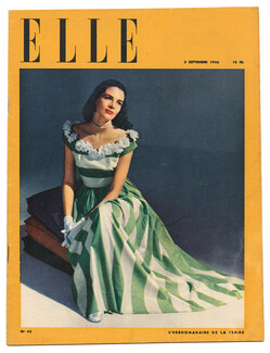 ELLE N°42 du 3 Septembre 1946 Lucien Lelong Shirley Temple