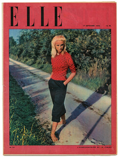 ELLE N°44 du 17 Septembre 1946 Jeunes filles en pantalon