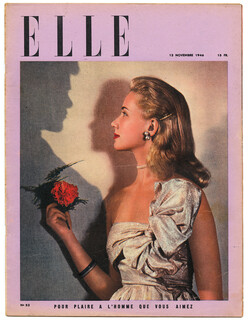 ELLE N°52 du 12 Novembre 1946 Lucien Lelong Jacques Fath Balenciaga