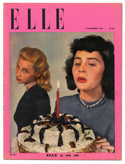 ELLE N°53 du 19 Novembre 1946 Léonor Fini, Accessoires