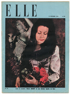ELLE N°56 du 10 Décembre 1946 Marie-Blanche de Polignac Nicole Lelong