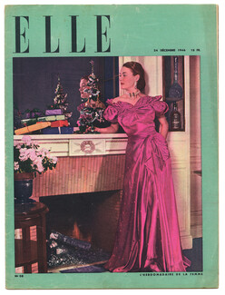 ELLE N°58 du 24 Décembre 1946 Jacques Heim Pierre Balmain Jacques Fath