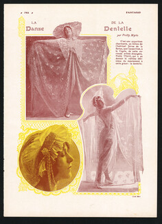 Pretty Myrthi 1913 La Danse de la Dentelle, Photo Bert