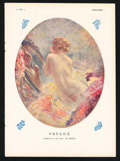 Henri Le Riche 1913 ''Psyché'' Nude