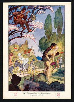 Mirande 1913 "Le Dimanche à Robinson"