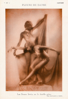 Soeurs Irwin 1931 Erotic Dance, Photo Baccarini et Porto