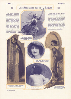 Assurance sur la Beauté 1913 Napierkowska, Vallandri, Maud Harry, Régina Badet, Beautiful & Co.