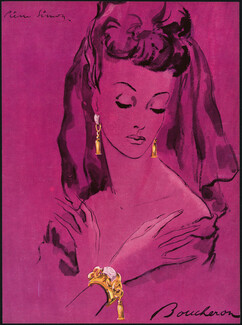 Boucheron 1944 Set of Jewels, Pierre Simon
